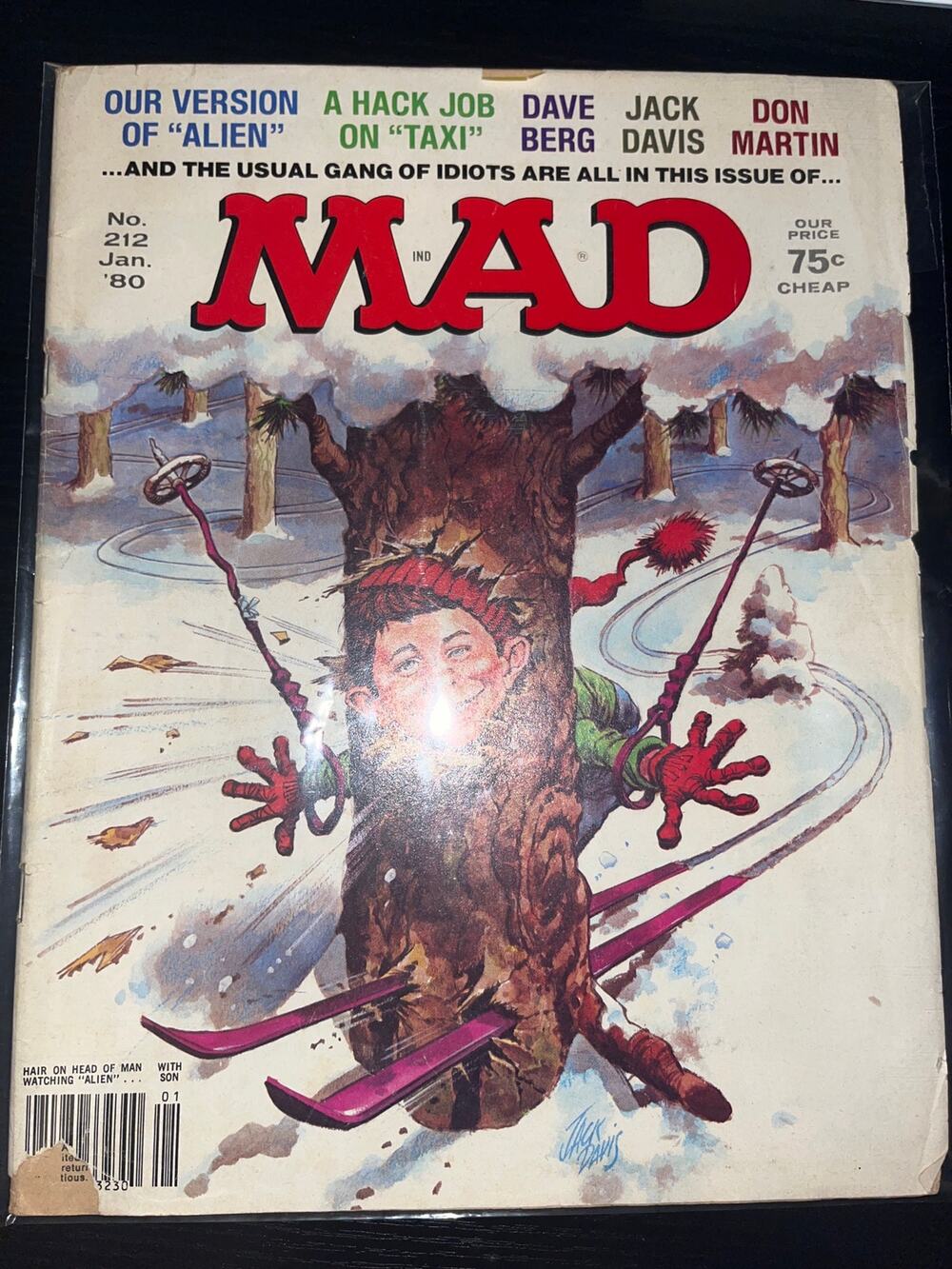 MAD Magazine #212, published in January 1980